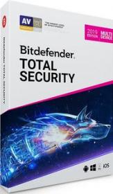 Bitdefender Total Security 2019 (32 Bit - 64 Bit) MultiLang + Trial Resetter New