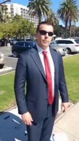 Patrick Little speaks after getting kicked out of California GOP convention April 5 2018