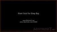 MistressT 16 12 27 Giant Cock For Gimp Boy XXX 720p MP4-WEIRD[N1C]