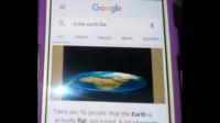 Google Knows The Earth Is Flat Just Ask Google Yourself! 720p