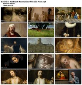 Schama on Rembrandt Masterpieces of the Late Years