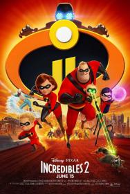 超人总动员2 Incredibles 2 2018 1080p WEB-DL H264 英语双字 @最新高分电影推送