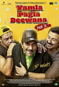 Z - Yamla Pagla Deewana Phir Se (2018) Hindi HDTV-Rip - 700MB - x264 - MP3