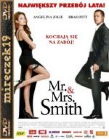 Pan i Pani Smith-Mr  & Mrs  Smith 2005 DVDRIP XviD Lektor PL