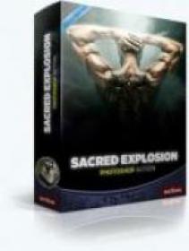 GraphicRiver - Sacred Explosion Photoshop Action - 22659616