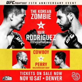 UFC Fight Night 139 Korean Zombie vs Rodríguez HDTV x264-Star