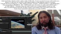 Flat Earth truth with Pastor Ernest, Grand Canyon Balloon Go Pro Lens Correction 720p