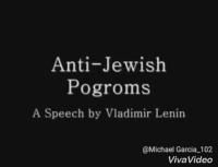 Lenin's Speech on Anti-Jewish Pogroms