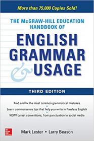 McGraw-Hill Education Handbook of English Grammar & Usage, 3rd Edition