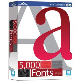 Summitsoft 5000 Fonts 1.0.0 [CracksNow]