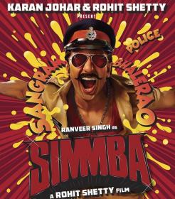 Simmba (2018)[Hindi - HQ DVDScr - x264 - 400MB]