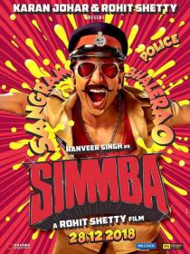 Simmba (2018)[Hindi HQ PreDVDRip - x264 - MP3 - 250MB]
