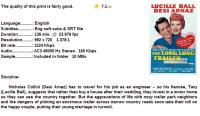 The Long, Long Trailer  (Comedy 1954)  Lucille Ball  720p