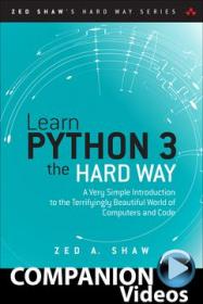 [FreeCoursesOnline.Me] [OREILLY] Learn Python 3 the Hard Way (Companion Videos) Incl. Book - [FCO]