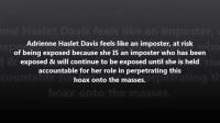 Adrianne Haslet Davis Exposed + Zionist Connections