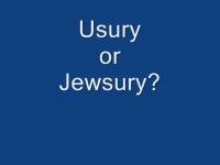 Usury or Jewsury