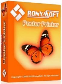 RonyaSoft Poster Printer 3.2.8 RePack (&Portable) by FoXtrot