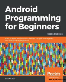 Android Programming for Beginners, 2nd Edition epub part