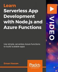 [FreeCoursesOnline.Me] [Packt] Serverless App Development with Node.js and Azure Functions [FCO]