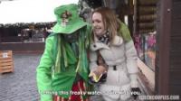 Czech swingers seduce couple on the street