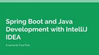 [ FreeCourseWeb ] Udemy - Spring Boot and Java Development with IntelliJ IDEA