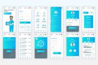 Medicine Mobile App UX and UI Kit