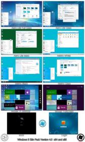 Windows 8 Skin Pack V4.0 FOR WIN 7 (32 +64 Bit)