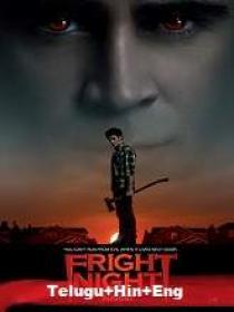 Fright Night (2011) 1080p BRRip Original Audios [Telugu + Hindi + Eng] 2.1GB ESub