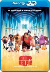 Rompe Ralph 3D SBS [BluRay 1080p][AC3 5.1 Castellano][2012]