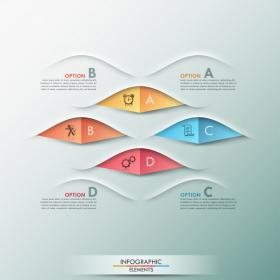 [NulledPremium.com] Modern infographics process template Vector Free Download