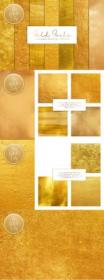 DesignOptimal - Gold Foil Texture Scrapbook Papers 3783860