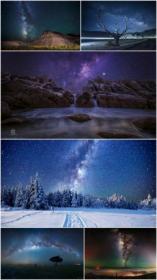 DesignOptimal - Collection Sci Fi - Milky Way wallpaper