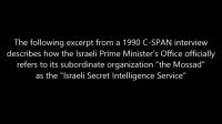 ISIS Stands for Israeli Secret Intelligence Service