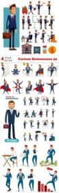 DesignOptimal - Vectors - Cartoon Businessman 55