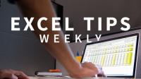 Lynda - Excel Tips Weekly (Updated 5-28-2019)