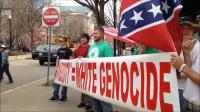 Stop White Genocide, Knoxville TN - March 15, 2014