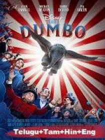 Dumbo (2019) DVDRip - x264 - HQ Line [Telugu +] - 400MB