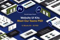 DesignOptimal - Website UI Kits Meet Our Teams