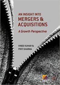 An Insight into Mergers and Acquisitions- A Growth Perspective