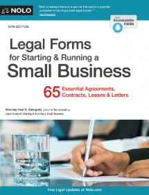 Legal Forms for Starting & Running a Small Business, 10th Edition