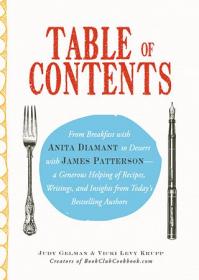 Table of Contents- From Breakfast with Anita Diamant to Dessert with James Patterson