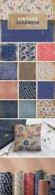 DesignOptimal - 12 Vintage Japanese Paper Textures