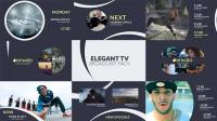 DesignOptimal - VideoHive Elegant TV - Business Broadcast Pack - After Effects Templates