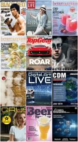 50 Assorted Magazines - July 31 2019