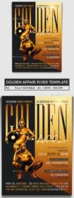 DesignOptimal - Golden Affair Flyer Template - 11994000 - 309500