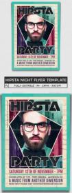 DesignOptimal - Hipsta Night Flyer Template - 10925203 - 230423