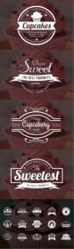 DesignOptimal - 15 Bakery, Cupcakes & Cake Logos