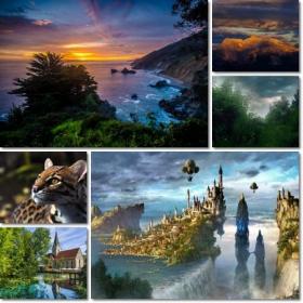 DesignOptimal - Best Beautiful Wallpapers Pack 1366