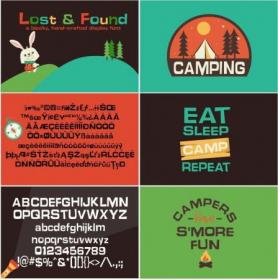 DesignOptimal - LD Lost and Found Font