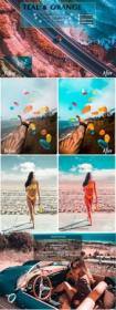 DesignOptimal - Teal & Orange Lightroom Presets 3616380